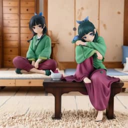 //*3 styles Anime The Apothecary Diaries Figure Maomao PVC Model Home Desktop Decorate Action Doll Toys Christmas Birthday Gifts