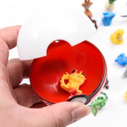 Poké Ball toy includes a Pokémon Master Ball, a Pokémon mini figurine, a Pokémon toy, a birthday gift, a holiday gift, Christmas