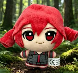 Hot Kasane Teto Plush Toy Soft Doll Stuffed Plushies Figure Anime Cosplay Cartoon Birthday Present Christmas Gift for Fans
