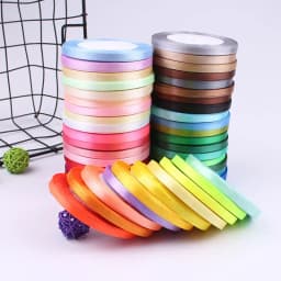 22meters Silk Satin Ribbon Party Home Wedding Decoration Gift Wrapping Christmas DIY Material 6mm 10mm 15mm 20mm 25mm 40mm 50mm