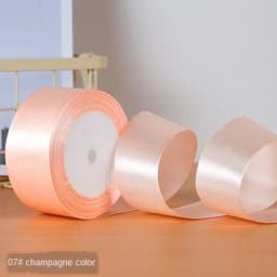 22meters Silk Satin Ribbon Party Home Wedding Decoration Gift Wrapping Christmas DIY Material 6mm 10mm 15mm 20mm 25mm 40mm 50mm