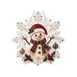 20X20CM Diamond Painting 3d Mixed-sized Pearl Beads Christmas Pearl Suncatcher Kit For Diy Craft Metal Chain Festive Wall Decor
