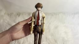 Anime 28cm Light Yagami L Toys Light Yagami L Doll Slender Twistable Shape Toys Room Decoration Birthday Festival Christmas Gift