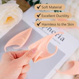 1/2/4Pairs Cosplay Fairy Pixie Elf Ears,Anime Party Dress Up Costume Masquerade Accessory, Halloween Christmas Party Photo Props