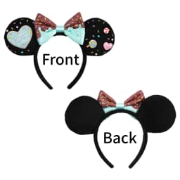 Cartoon Mouse Ear Headband New Holiday Party Christmas Snowman Headdress Cosplay for Adults Kids Hair Accessories Headwear