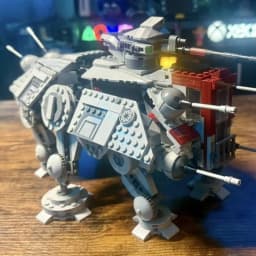 In Stock New Compatible 1082pcs Space Wars Assembly Toy Home Decor Christmas Gift for Adult AT-TE Walker Brick Building Blocks