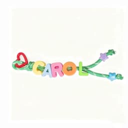 1pc Personalized Custom Colorful Acrylic Letter Keychain, Bag Pendant, Unique Custom Gift, Valentine's Day/Christmas Gift