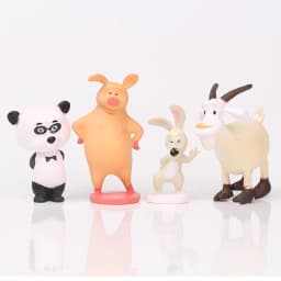 Best Seller 10Pieces Masha and The Bear Action Figure Anime Model Cartoon Toys Anime Figure for Friends Gifts Christmas Gift