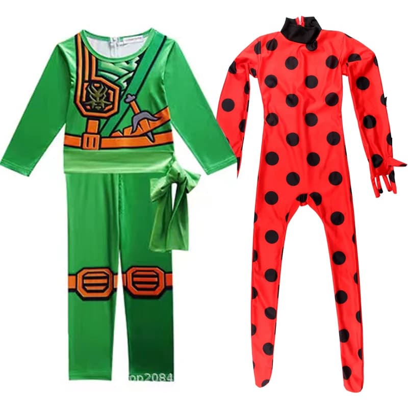 NINJA cosplay costume Jumpsuit Set Halloween Christmas Superhero Cosplay Costume Party