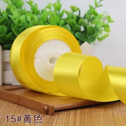 (25 Yards/roll) Silk Satin Ribbons Gift Wrapping Decoration Christmas Ribbons DIY Handmade Supplies Ribbon 6/10/15/20/25/40/50mm