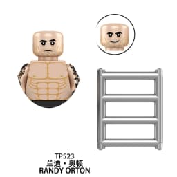THE WWE Champion TP519-526 ROCK Undertaker Mini Action Figures Bricks Educational Diy Toys Gifts Christmas For Children