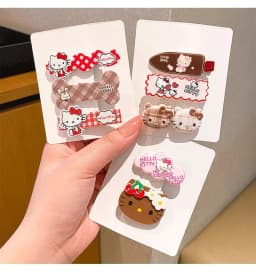 Kawaii Cartoon Cute Hair Clip, Fashionable Cartoon Hair Accessories, Birthday Gifts, Christmas Party Prizes, Fan Gifts