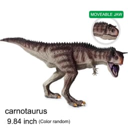 High Detail Carnotaurus Dinosaur Toy, Solid Plastic Lifelike Dino Figurine, Birthday Christmas Gift for Kids Boys & Girls