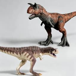 High Detail Carnotaurus Dinosaur Toy, Solid Plastic Lifelike Dino Figurine, Birthday Christmas Gift for Kids Boys & Girls