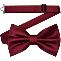 Men's and Women's Adjustable Bow Tie-Slim Fit Formal Wear with Secure Straps,Suitable for Wedding,Parties,Christmas,Thanksgiving