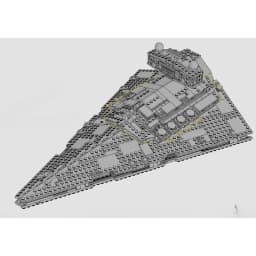 MOC Imperial Vessel Building Blocks Sets Compatible with Legoed Particles Suitable for Christmas Birthday Gifts