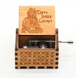 Wooden Anime Figure Music Box The Caribbean Creative Birthday Christmas Valentine's Day Gift