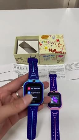 OPPO Kids 4G Smart Watch Mini Kids Phone with Call SOS Camera 3 in 1 Cartoon Watch Girl Boy Birthday Christmas Gift 2026 New