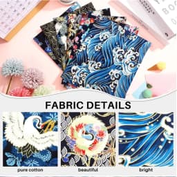 100% Cotton Bronze Fabrics For Sewing DIY Hanfu Japanese Kimono Christmas Gift Packaging Patchwork Sewing Accessories