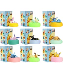 9pcs Anime Pokémon Eevee Figure Blind Box Toys Multi Form Series PVC Model Desktop Decoration Ornament Birthday Christmas Gift