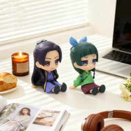 The Apothecary Diaries Maomao Jinshi Mini Figure Anime Periphery Kawaii Sitting Toys Desktop Car Ornaments Model Christmas Gifts