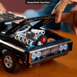 2026 1516pcs Charger R/T Model Building Blocks Bricks Racing Sports Car Vehicles Christmas Birthday Toy for Family Decor Gifts
