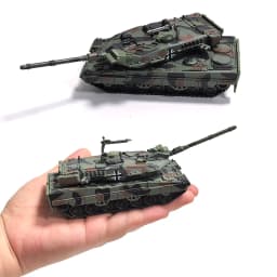 Assembly Military Series DIY Model Leopard 2A7 T-90 Merkava Main Battle Tank Plastic Kit Christmas Creative Gifts Presents Home