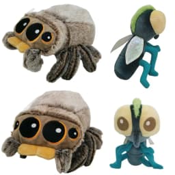 Anime Peripheral Spider Anime Little Fly Plush Toy Cartoon Animal Plush Doll Toy Birthday Christmas Gift Plush Toy Decoration