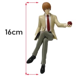 16cm Death Note Anime Yagami Light / L /Ryuuk Action Figure Statue Figurines Pvc Collection sculpture Model Toy Christmas Gifts