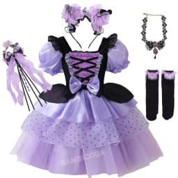 2026 Gothic Lolita Dress Japanese Halloween Christmas Little Witch Cosplay Ruffles Bow Princess Party Dresses Costume