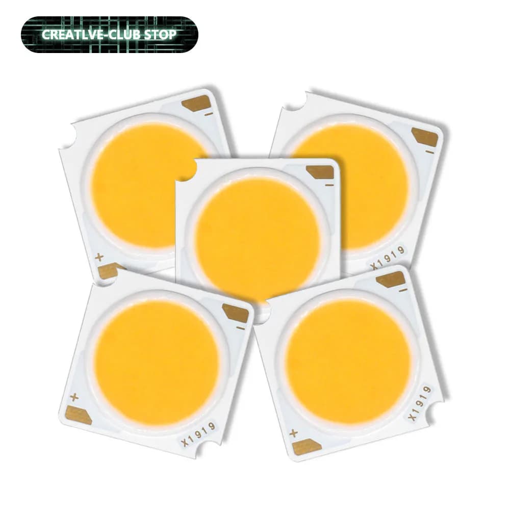 5pcs 10W 20W 30W 40W 50W Bridgelux LED Chip DC30-33V For Flood Light Spotlight Diy Lighting Cold White Warm White Neutral White