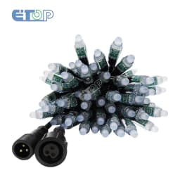 100pcs 12MM WS2811 Led String Light Smart Pixel Module DC 5V 12v IP68 Waterproof WS2811IC Digital LED Christmas Light 50pcs