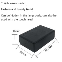 LD-600S Build-in 3 Way Finger Touch Dimmer 25~150W For Tungslen Filament Lamp 3-25W LED Light Input 220-240V AC
