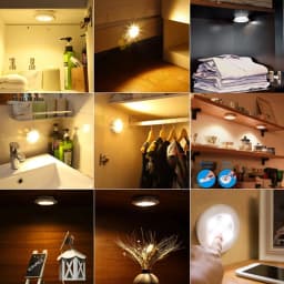 1/2/4/8/10 Super Bright LED Under Cabinet Light Wireless Remote Control Dimmable Wardrobe Night Lamp Home Bedroom Closet Kitchen