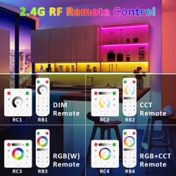 SP630E LED Controller RGBCCT RGBW RGB CCT Single Color 12V 24V 5V Bluetooth Remote SMD5050 2835 COB PWM Pixel Strips Controler