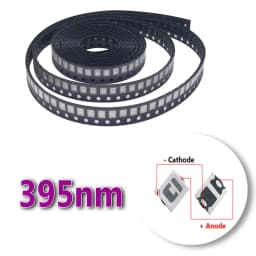 2835 3528 SMD UV Purple Light Chip Lamps Ultraviolet 0.5W 0.2W 395nm 365nm LED Light Emitting Diode LED Bulb