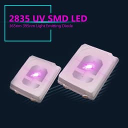 2835 3528 SMD UV Purple Light Chip Lamps Ultraviolet 0.5W 0.2W 395nm 365nm LED Light Emitting Diode LED Bulb