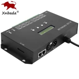 H807SA 8CH WS2811 WS2812B Art-Net DMX512 SPI LED Controller H807SB WIFI 4CH WS2812 WS2813 WS2815 APA102 Pixel Controller 5-24V