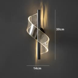 Nordic LED Wall Lamp Indoor Lighting For Bedroom Bedside Parlor Background Wall Light Modern Indoor Decoration Sconces