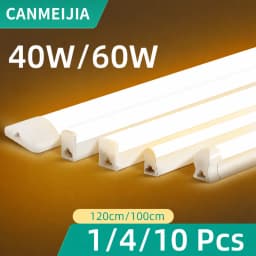 120cm Led Tube Light T5 T8 For Home 110V 220V Led Lamp Tube Bar 40W 60W 4ft Led Tube Light 1200mm /1000mm/ 900mm Tube Lighting