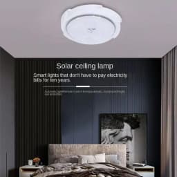 Solar Lights Indoor Home Top Ceiling House Outdoor Garden Pendant Light Panel Lamp Fixture For Corridor Garden Living Room