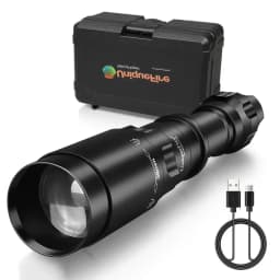 UniqueFire 1605 T38 Vcsel940 Vcsel850 IR LED FlashLight Dimmer Swtich Indicator USB C Rechargeable 18650 Torch Max.1500 Meters