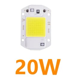LED 220V COB Chip 10W 20W 30W 50W Smart IC No Need Driver 3W 5W 7W 9W LED Bulb Lamp for Flood Light Spotlight Diy Lighting