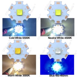 DC3V/6V/12V LED 20W XHP50 XHP50.2 second generation 5050 SMD COB Diode Beads Cold Neutral White 6500K 4500K Head/Flashlight