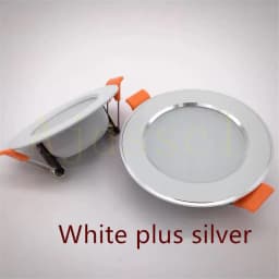 Dimmable LED Downlight 10pcs Tricolor Dimming 5W 7W 9W 12W 15W Spot Recessed LED Ceiling Downlight Light Tri-tone Light Lamp
