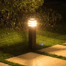 Waterproof Aluminum Pillar Light Outdoor E27 LED Garden Lawn Lamp Aluminum Pillar Post Light Landscape Lawn Bollard Light