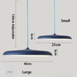 Modern UFO Led Pendant Light Design Round Indoor Hanging Lamp Nordic Kitchen Dining Table Living Room Home Decor Suspension Lamp