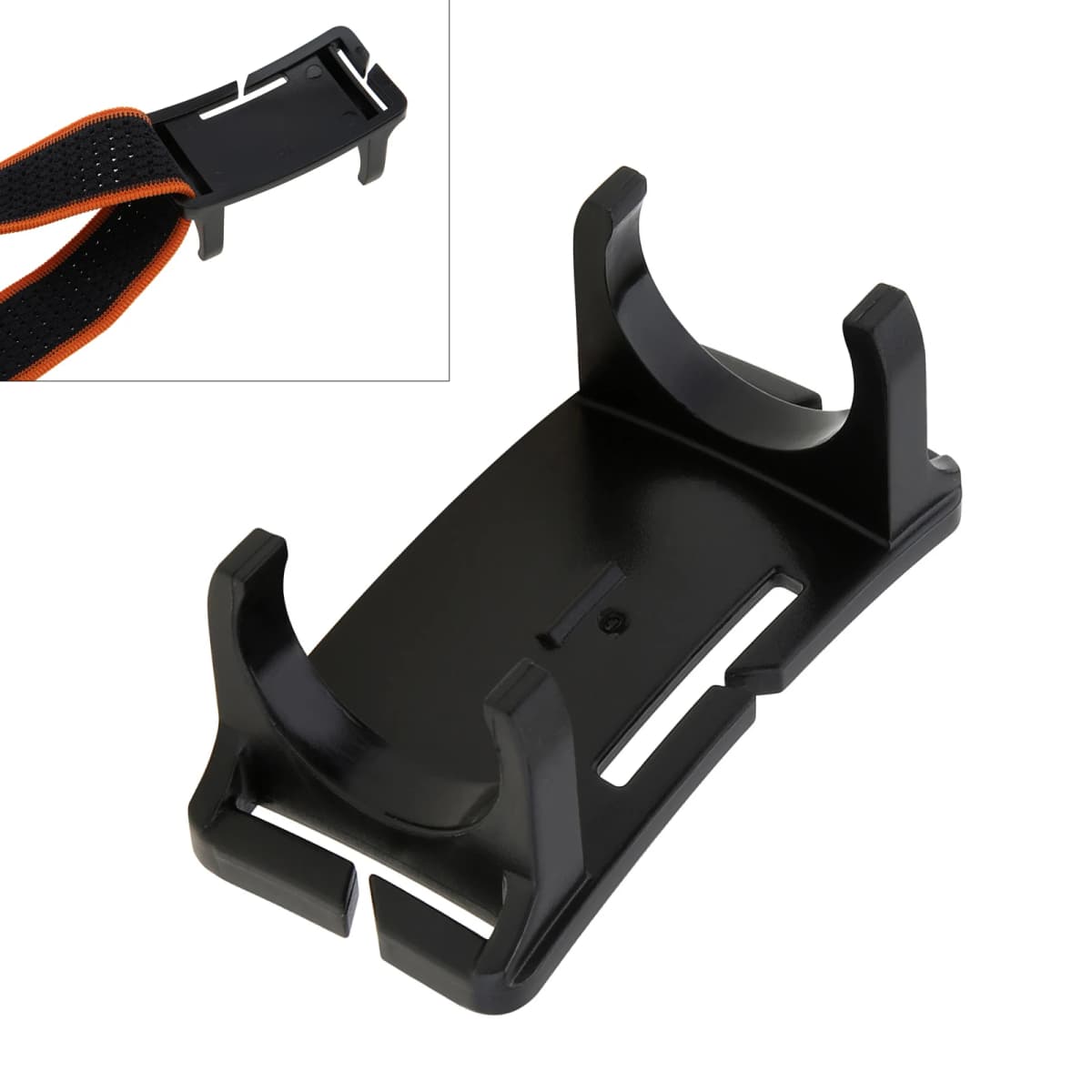 Portable LED Flashlights Headlight Bracket Torch Holder Head Lamp Clamp Clip Flashlight Parts Accessories
