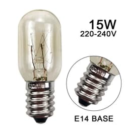 E14 15W Globe Bulb High Brightness Range Hood Microwave Oven Sewing Machine Lamp Globe Refrigerator Bulb For Kitchen