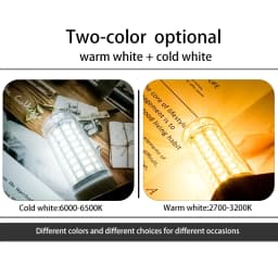 LED Lamp E27 E14 AC 220V 230V 5730SMD LED Lights Corn Led Bulb 24 36 48 56 69 72LEDs Chandelier Candle Lighting Home Decoration